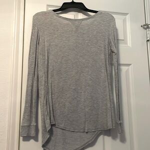 Gray long sleeve sleep shirt XS Tabitha Webb